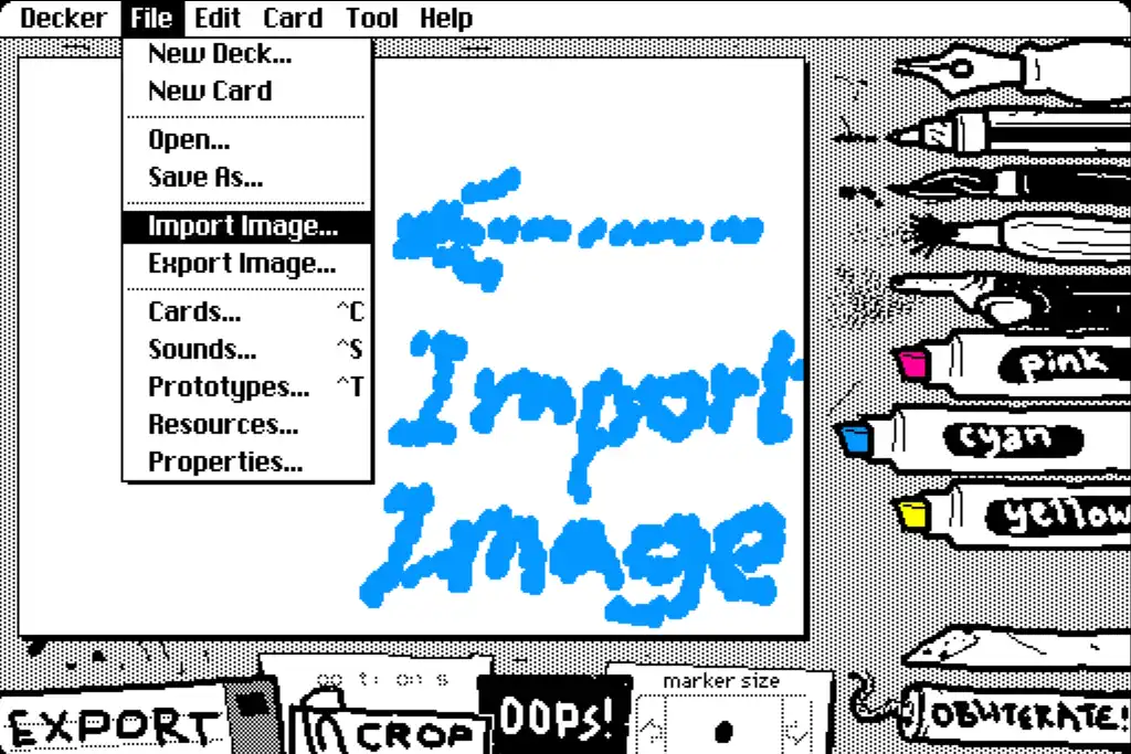 Wigglypaint File Import Image